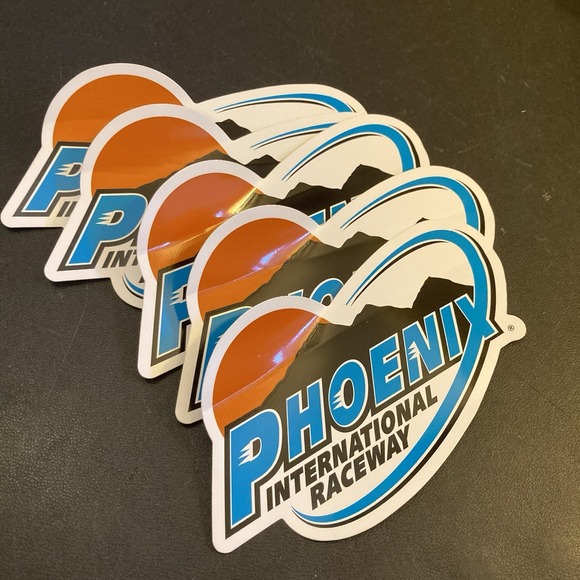 Phoenix International Raceway Sticker Decal Lot of 5 Nascar Racing VTG - Picture 1 of 6